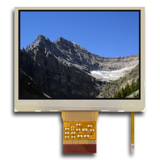 Picture of 3.5" 320x240 QVGA Resolution Industrial TFT